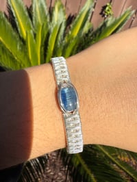 Image 5 of Blue Kyanite Sterling Silver cuff