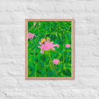 Image 1 of Pink Pollen Collection Framed Poster