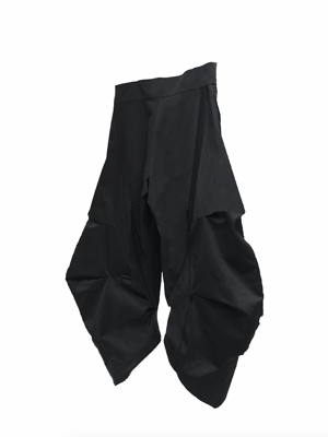 Image of ÆNRMÒUS - Cropped Ninja Pants II (Black)