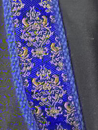 Image 3 of Royal Blue Damask Gatra