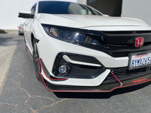 Image of 2016-2021 Honda Civic “v2” canards