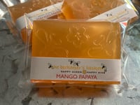 Image 5 of Mango Papaya Honeybee Glycerin Body Bar