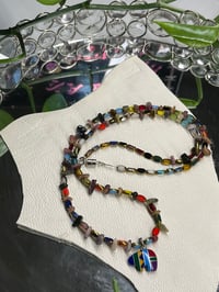 Rainbow Moodah Bear Necklace 