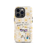 Image 21 of allergy pills Tough Case for iPhone® 