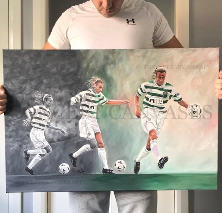 Image of Larsson ‘A View From The North’ Original 