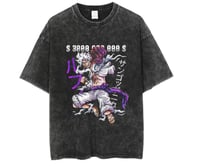One Piece washed oversized t-shirt Luffy gear 5 300,000,000