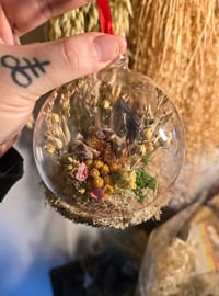 Sleepy mice Christmas ornament 