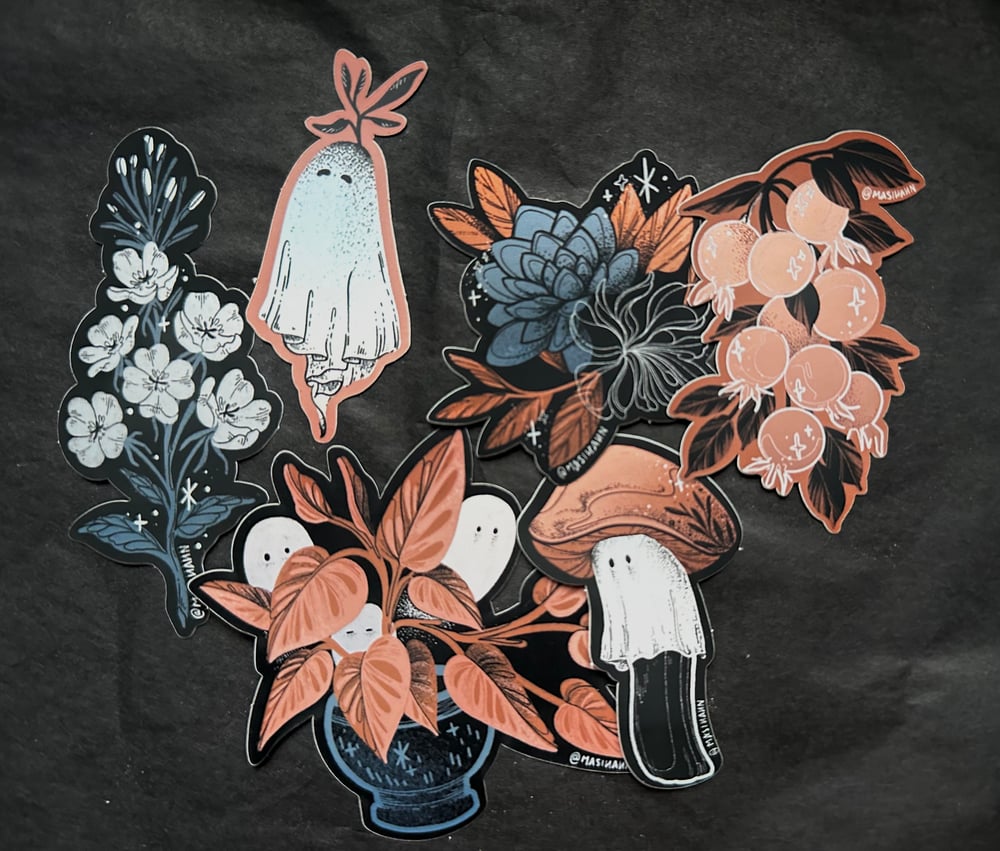 Image of Haunted Garden Sticker Pack