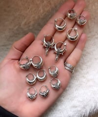 Image 1 of XS Half Moon Earrings 