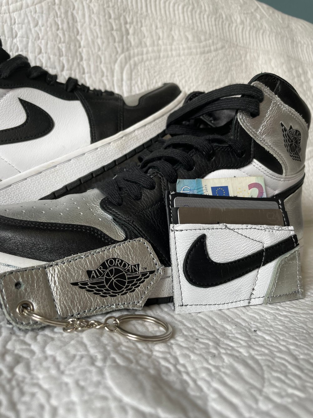 KEYRING - Jordan 1 Silvertoe