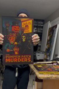 Image 3 of 11x17” pumpkin patch murder poster