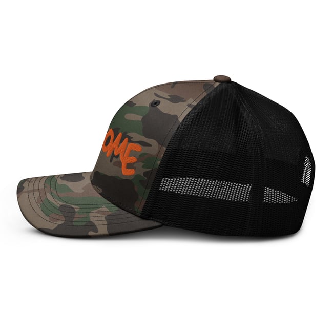 IDAHOME Pointer Camouflage trucker hat