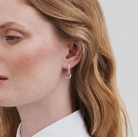 Image 3 of Fable Enamel Nightshade Huggies