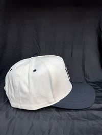 Image 2 of AB Logo - Natural w/ Black Brim
