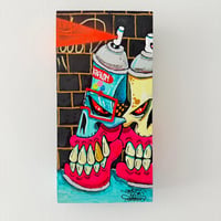 Image 2 of Tilt, Original Gesso panel 
