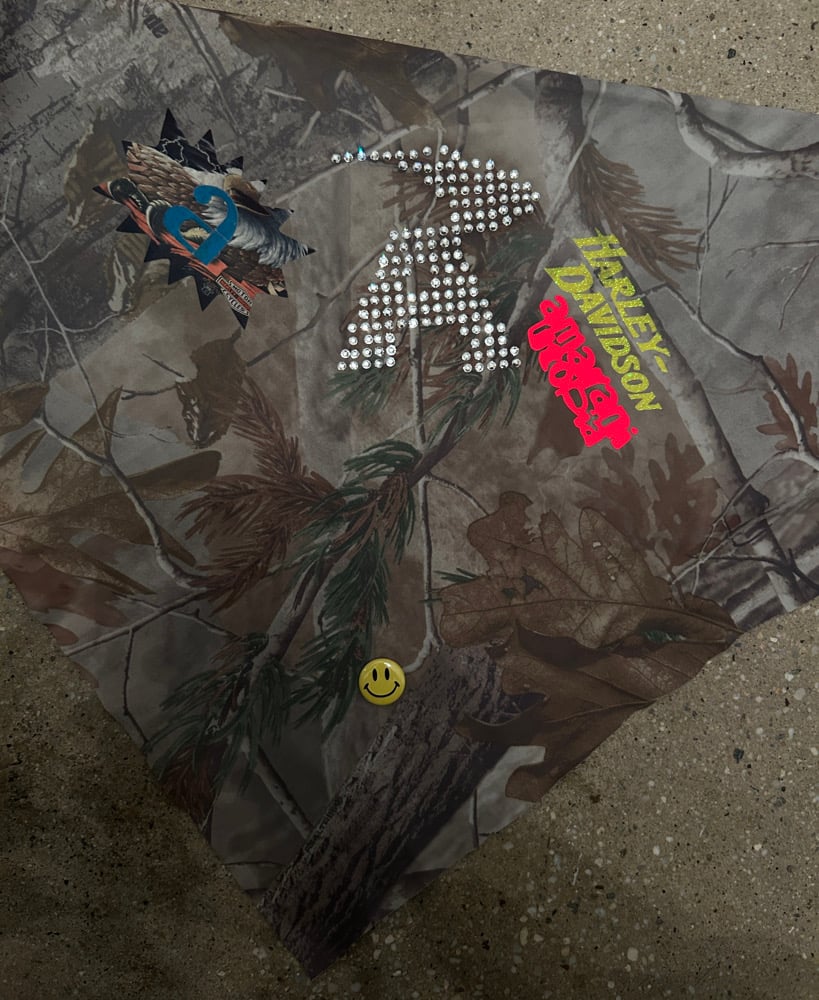 Swarvoski Forest Harley Bandana- Ships Today