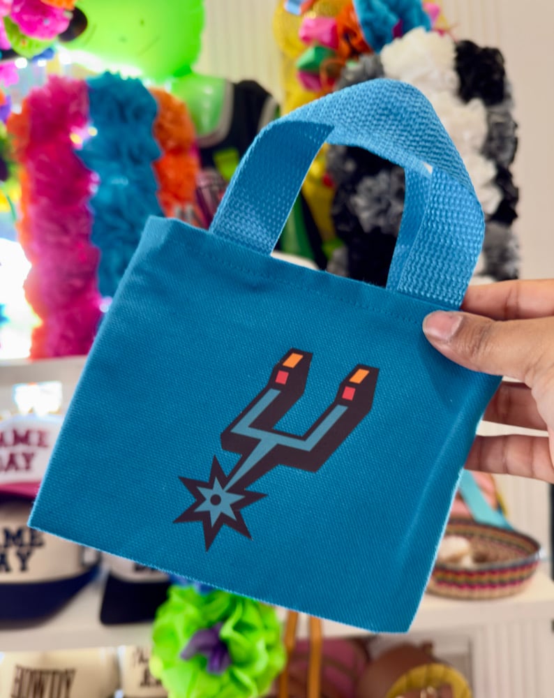 Image of Spurs trinket tote 