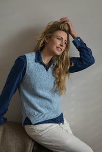 Image 2 of Donegal Fleck Vest - Made in Ireland