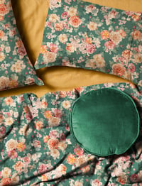 Image 1 of Kip & Co Cascade Velvet Pea Cushion 