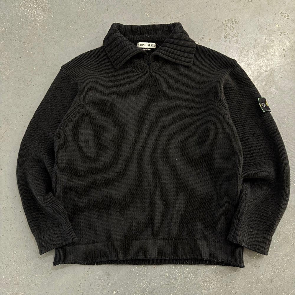 Image of AW 1997 Stone Island wool sweatshirt, size medium