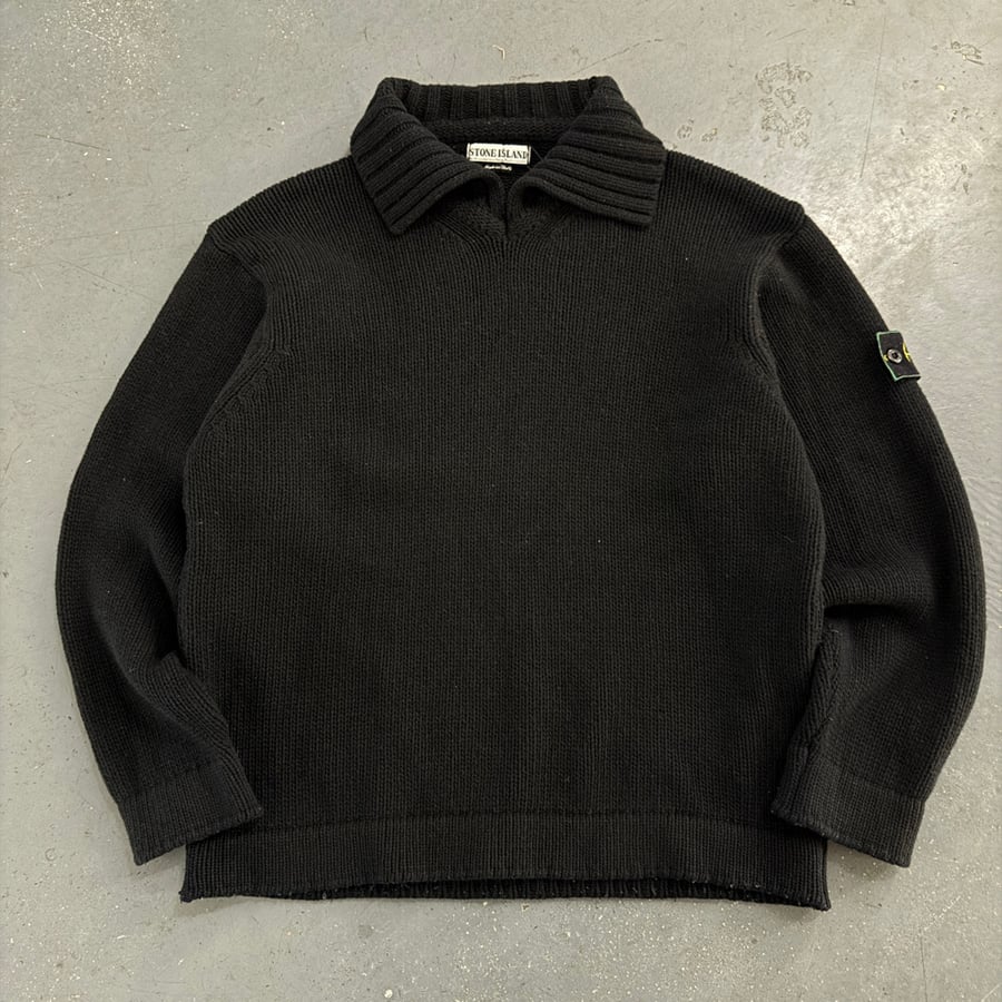 Image of AW 1997 Stone Island wool sweatshirt, size medium