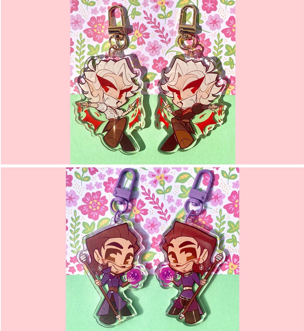 Image of BG3 Keychains