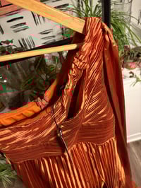 Image 2 of NWT fashion Nova pleated dress 