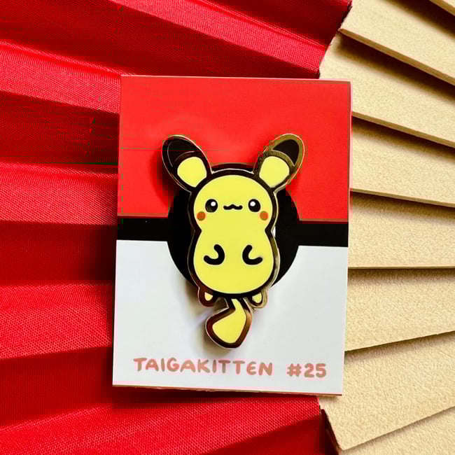 Pikachu Enamel Pin