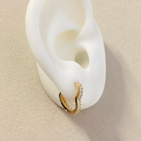 Image 1 of Stone Heart Hoop (M)