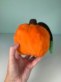 Image 4 of Weighted Minky Jack-o’-Lanterns