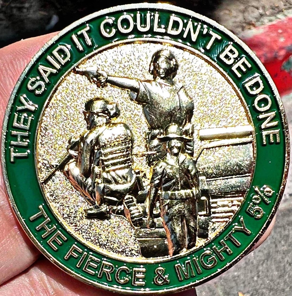 Image of THE FIERCE AND MIGHTY 5% ~ THE FIRST FEMALE PA COMMEMORATIVE COIN