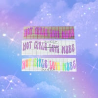 hot girls love wubs decals