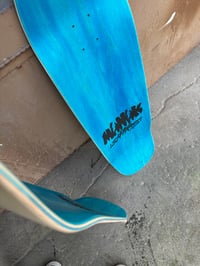 Image 5 of 9.875" Dump Truck Pool Shape/Cruiser - Gnarly Brown - OLD BONES THERAPY COLAB