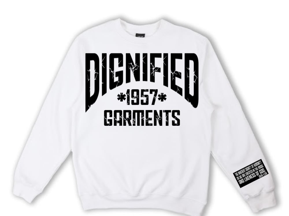 Image of Dignified Crewneck (White)