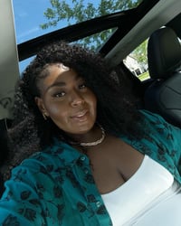Image 1 of Kinky Curly Half Wig 
