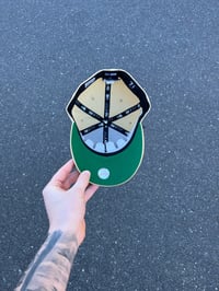 Image 3 of GREEN BRIM GOLD MINE HOUSTON ASTROS CUSTOM FITTED CAP