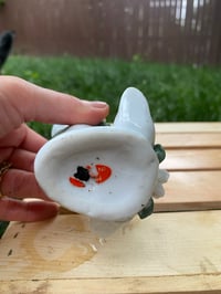 Image 3 of Ghost Echeveria Succulent in Small Swan Holder
