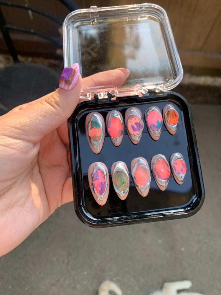 Image of Gemstone Nails