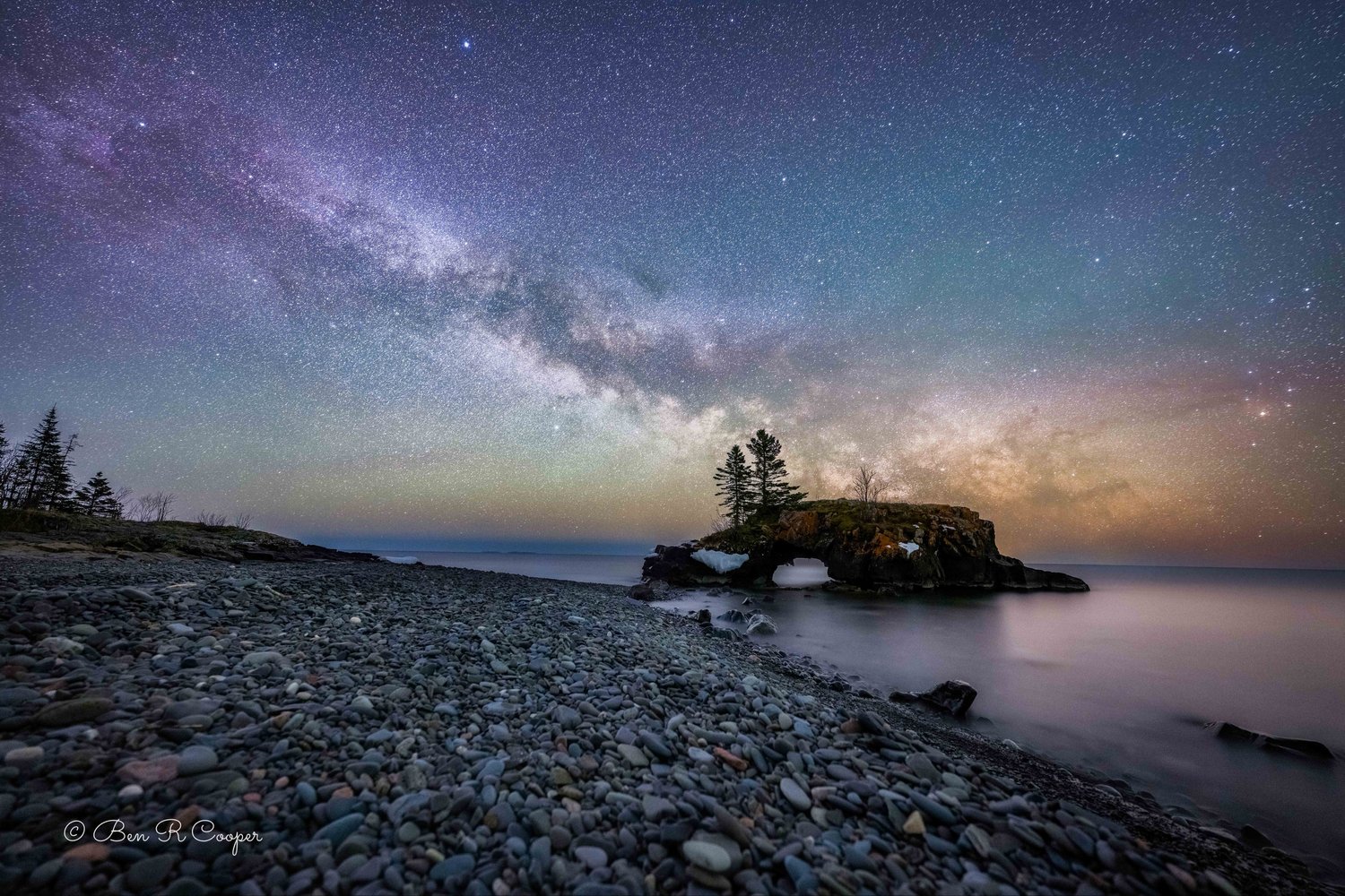 Starry Night On Lake Superior