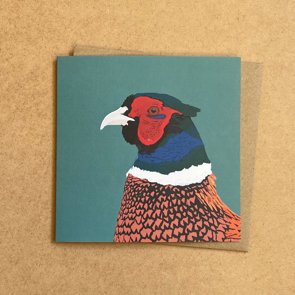 Image of Pheasant Greetings Card