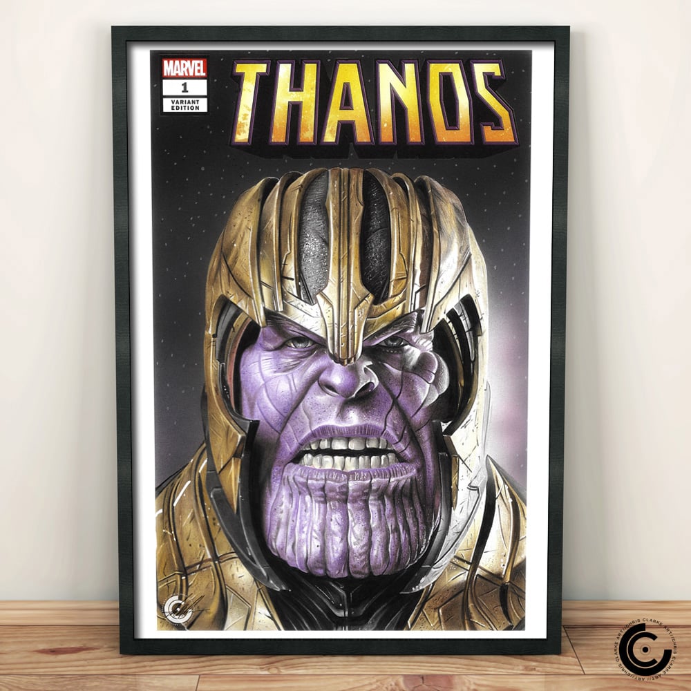 Image of Thanos Endgame Limited Edition Print