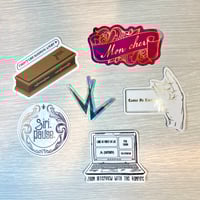 Image 1 of Vampire-inspired Stickers