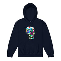 Image 4 of Youth heavy blend skull hoodie 