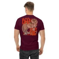 Image 2 of Men's classic tee - Dino w/ Bad Vibes (Back)