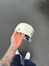 Image 5 of OFF WHITE NAVY LOS ANGELES DODGERS CUSTOM FITTED CAP