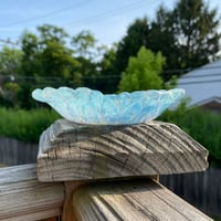 Image 4 of Fused Glass Zinnia Dish 
