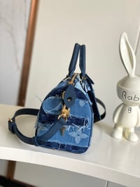 Image 10 of Patch Denim Speedy Bandoulière