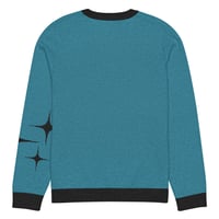 Image 9 of Mod Kitty Knitted crew neck sweater