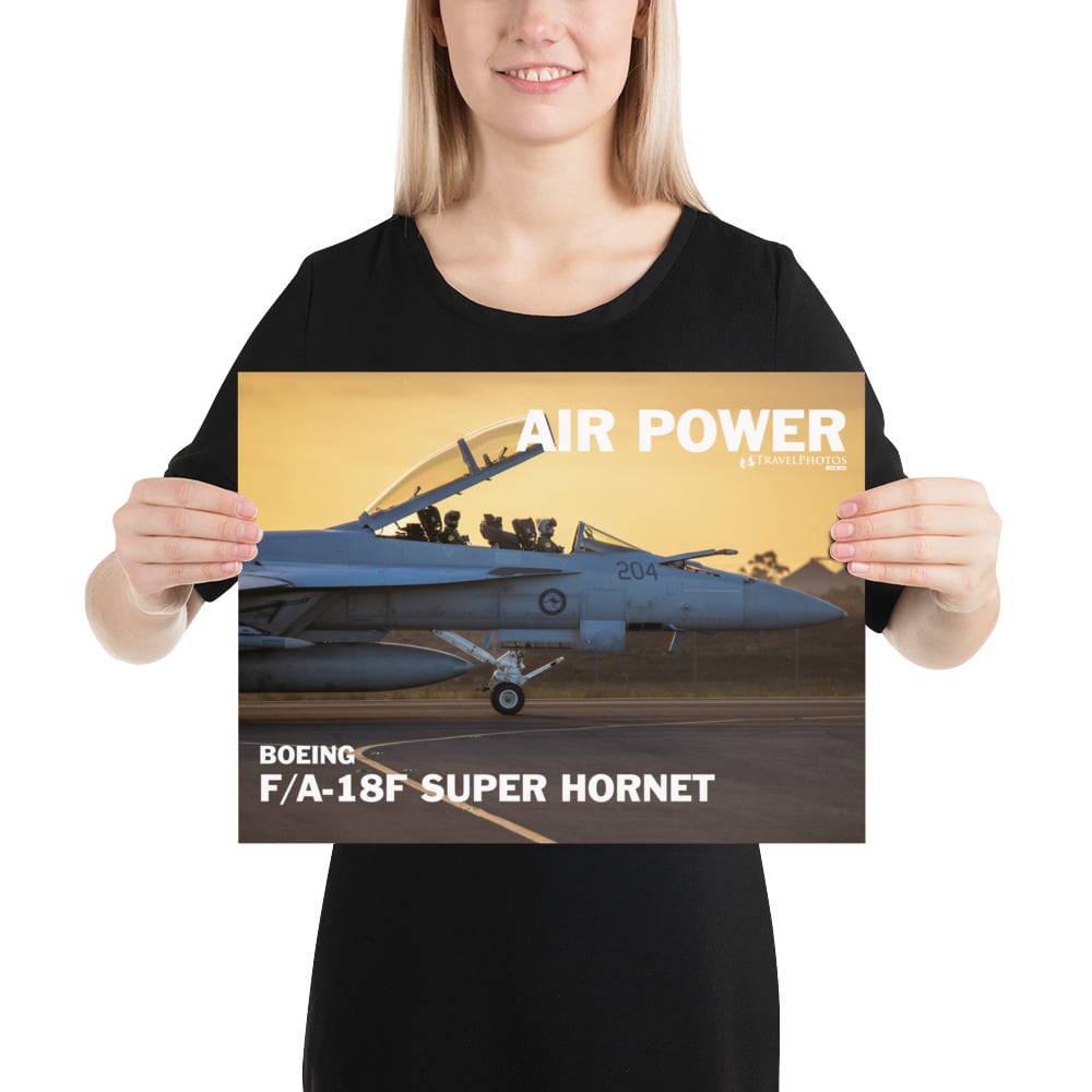 Image of F/A-18 Hornet Air Power Poster 07