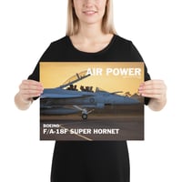 F/A-18 Hornet Air Power Poster 07
